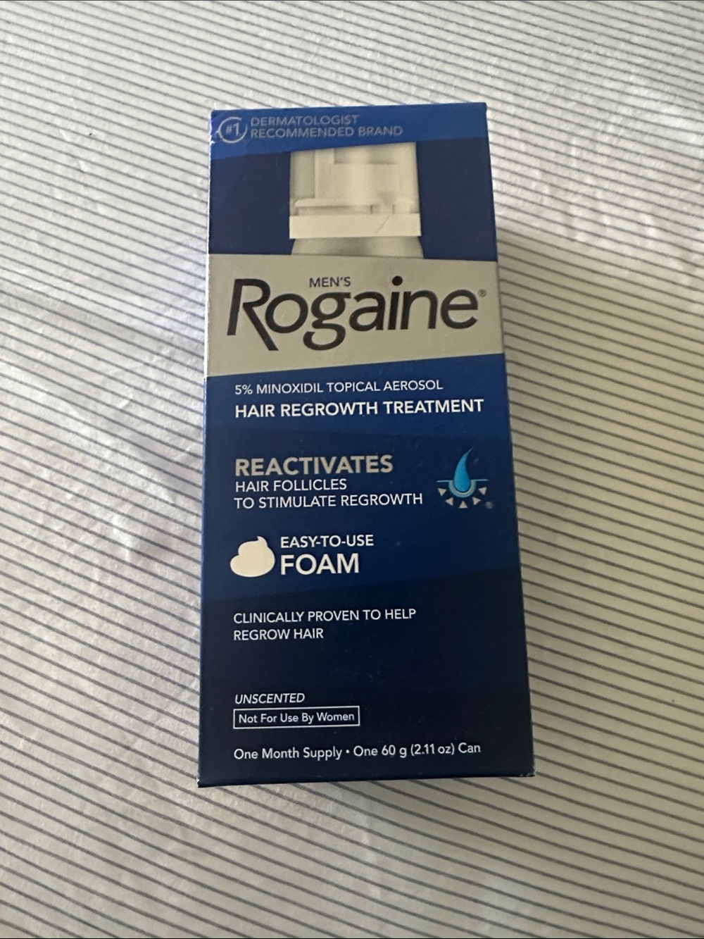 Rogaine Men’s Hair Regrowth Treatment Foam - Blue